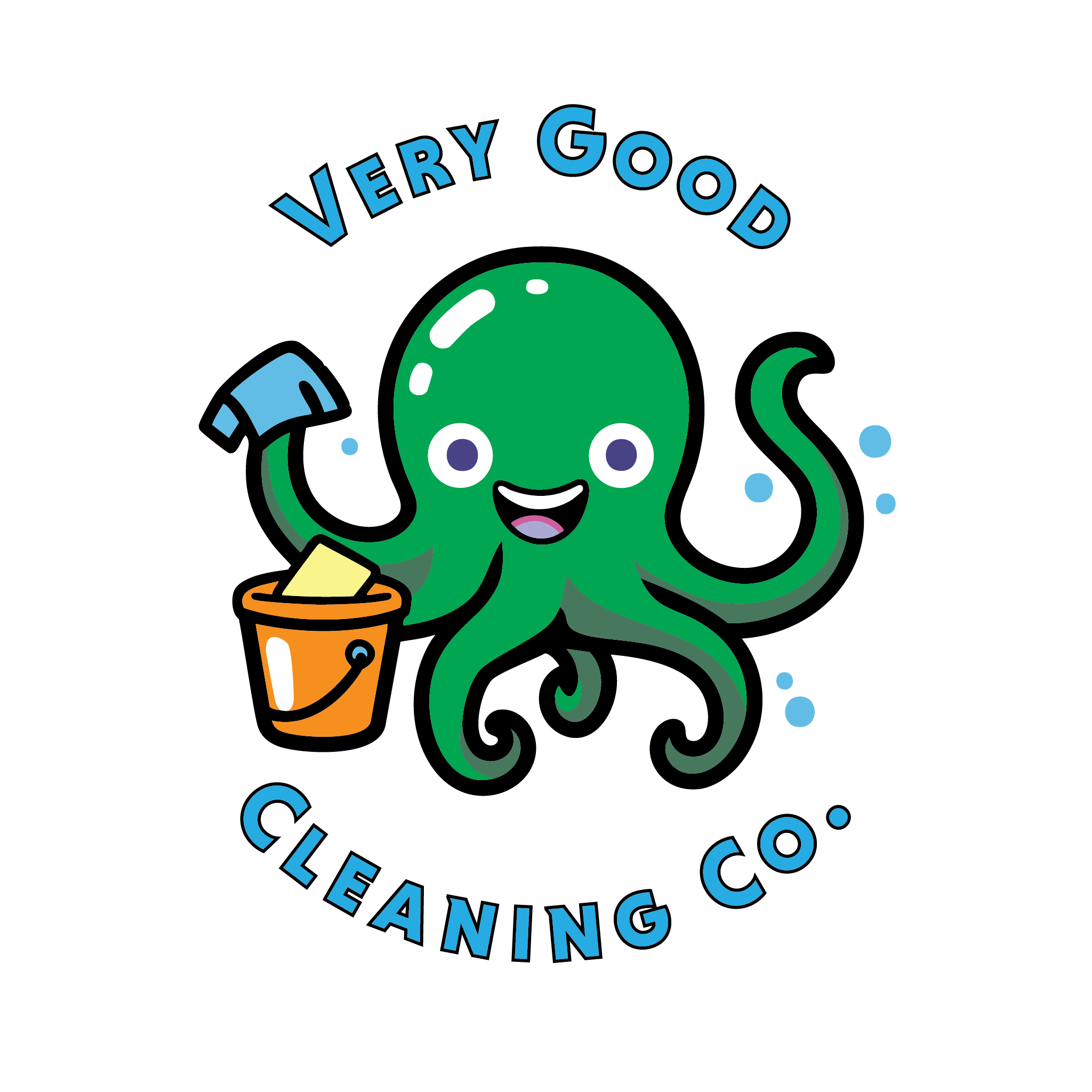 Very Good Cleaning Co. Logo